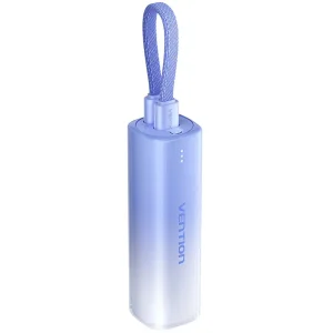 Vention 5000mAh Power Bank 20W FHWM0 | 5000mAh Capacity, 20W PD Fast Charging, Gradient Blue