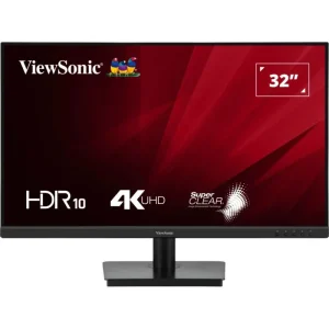 ViewSonic VA3208-4K-MHD 32” 4K UHD Monitor with Built-in Speakers 4ms 60Hz